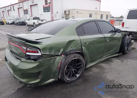 2021 Dodge Charger Scat Pack Widebody Rwd from USA, damaged, VIN 2C3CDXGJ2MH565333
